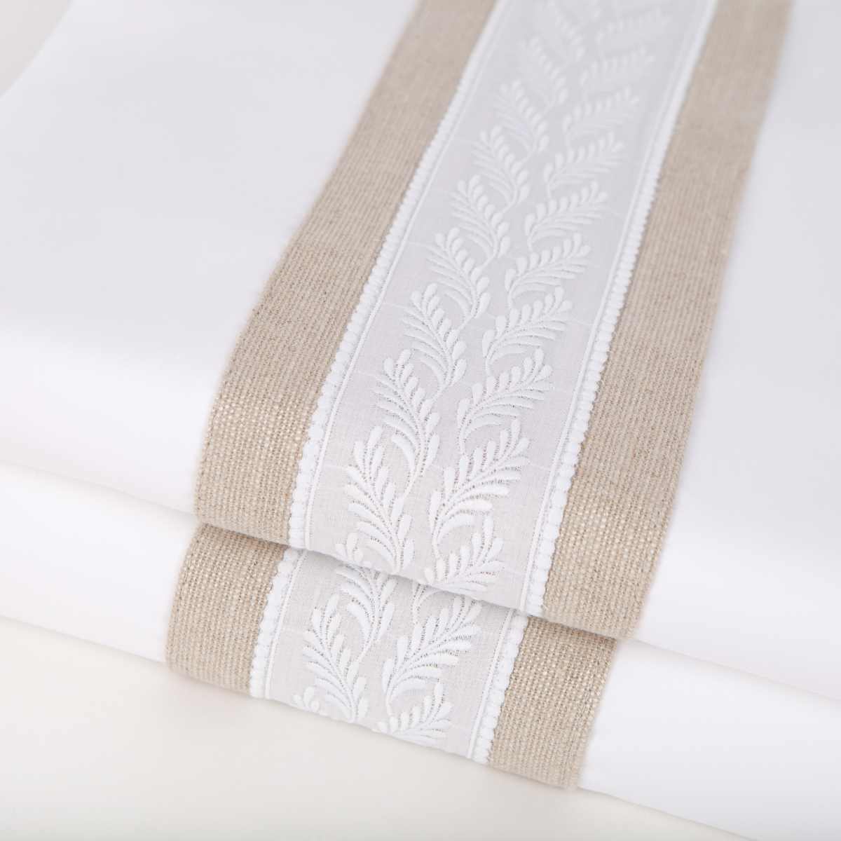 Tanami Laurel Flat Sheet + 2 Pillow Covers